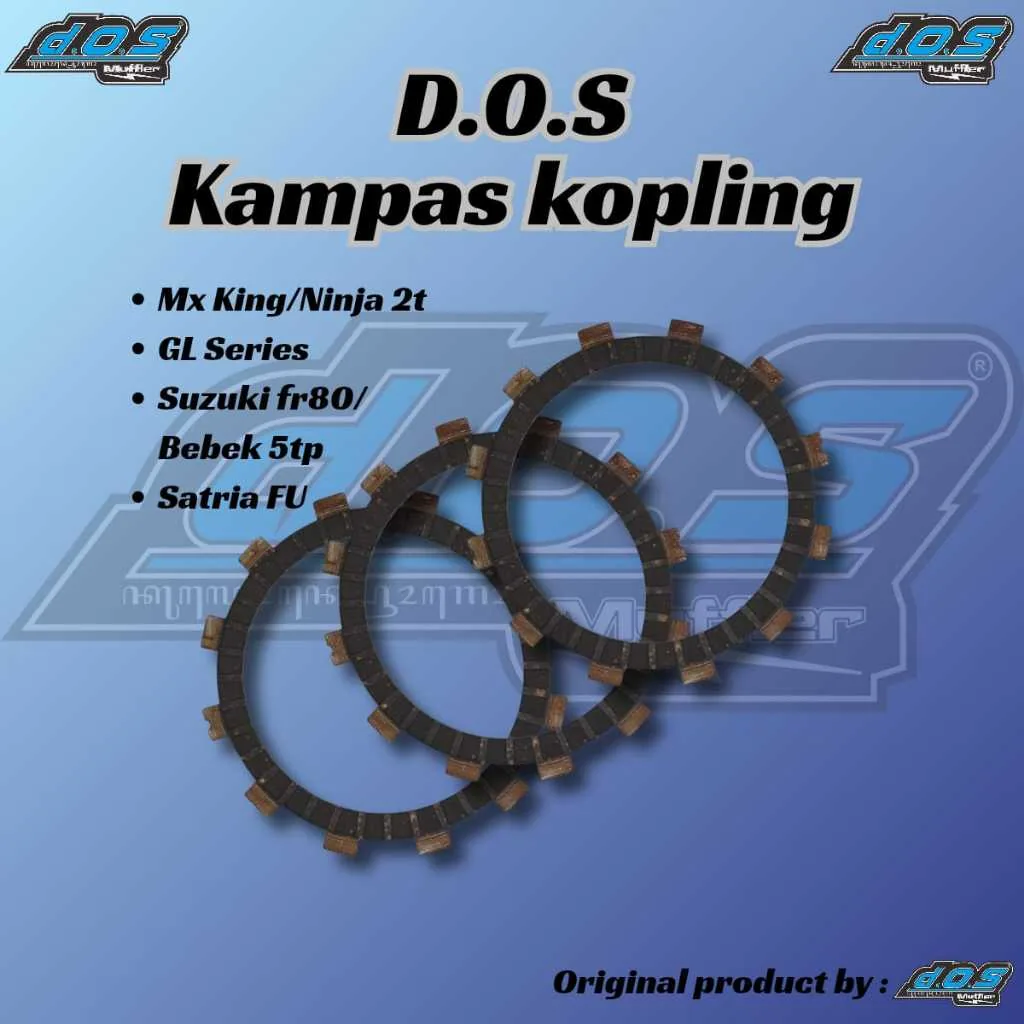 D.O.S Disc Clutch (Kampas Kopling)