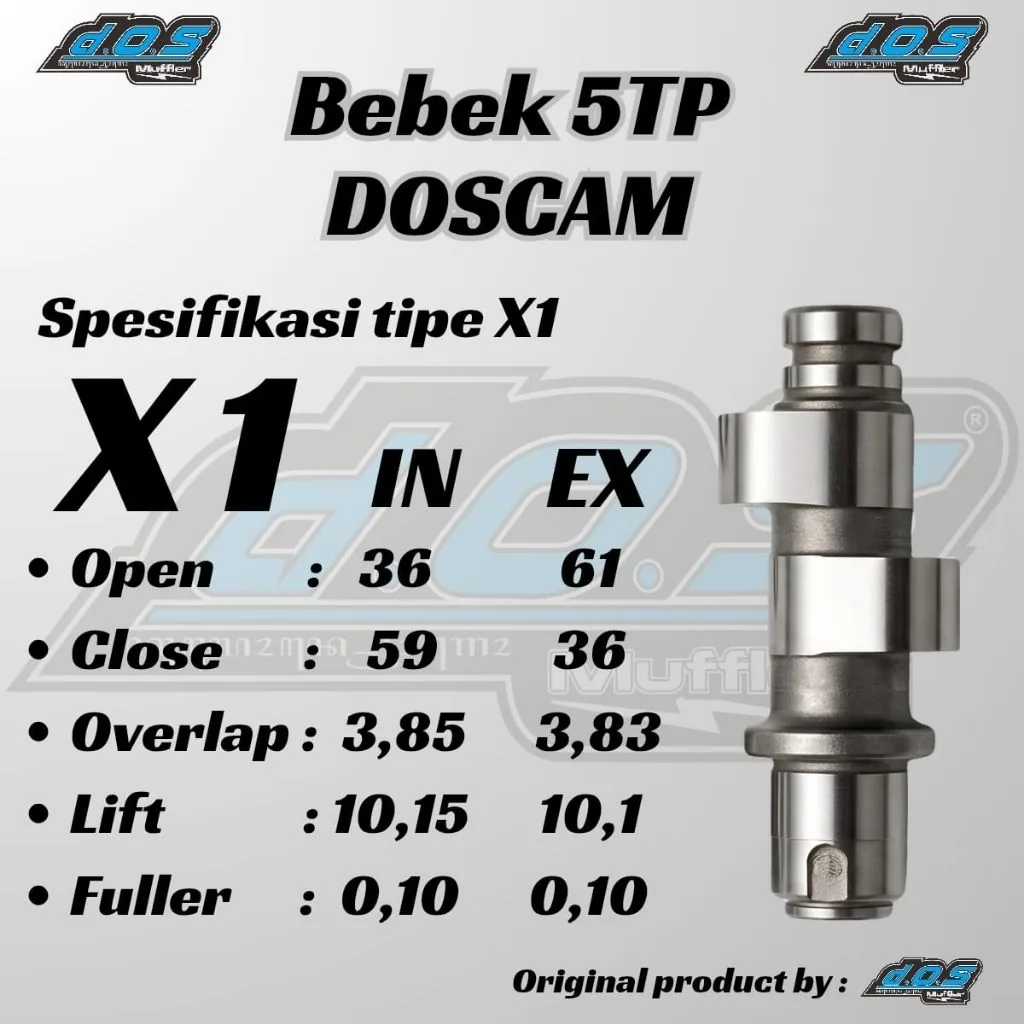 NOKEN AS BEBEK 5TP MODIF HEAD UP LANTAI/TAMBAH DAGING by d.O.S Muffler