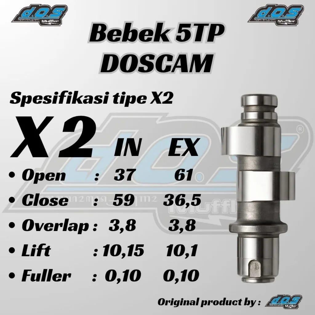 NOKEN AS BEBEK 5TP MODIF HEAD UP LANTAI/TAMBAH DAGING by d.O.S Muffler