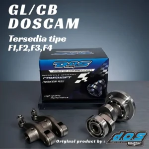 NOKEN AS GL/CB HARIAN/TOURING KODE F set RRA 17 pendek by D.O.S Muffler