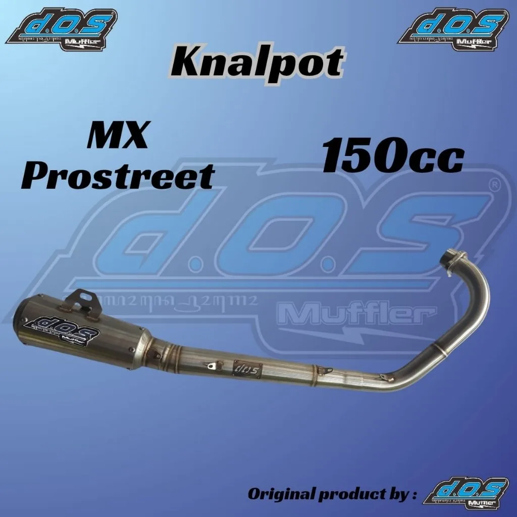 Knalpot D.O.S Muffler MX Prostreet 150cc