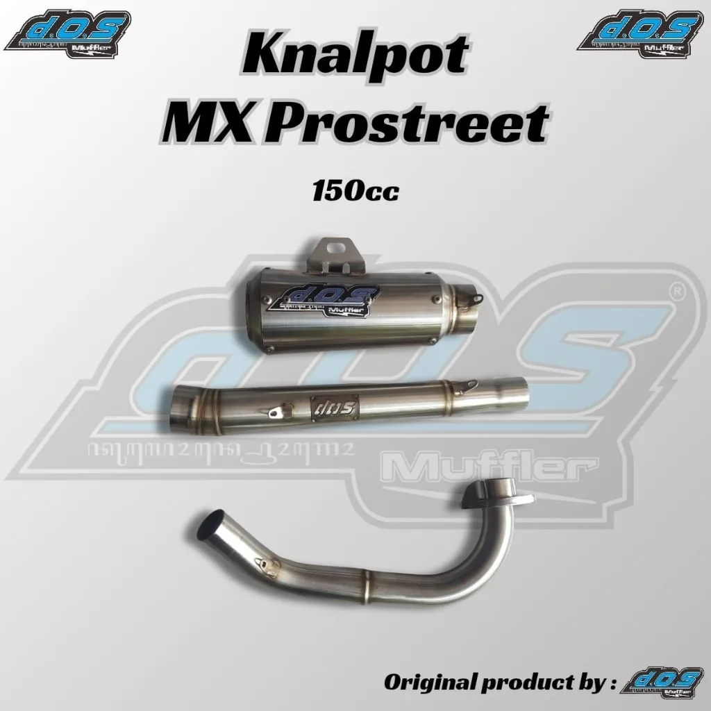 Knalpot D.O.S Muffler MX Prostreet 150cc