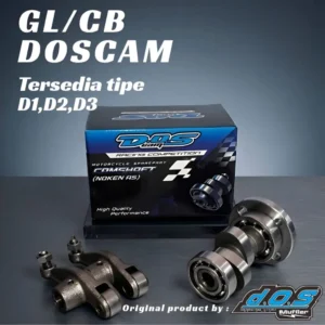 NOKEN AS GL/CB Harian/Touring kode D set RRA 17 pendek by D.O.S Muffler