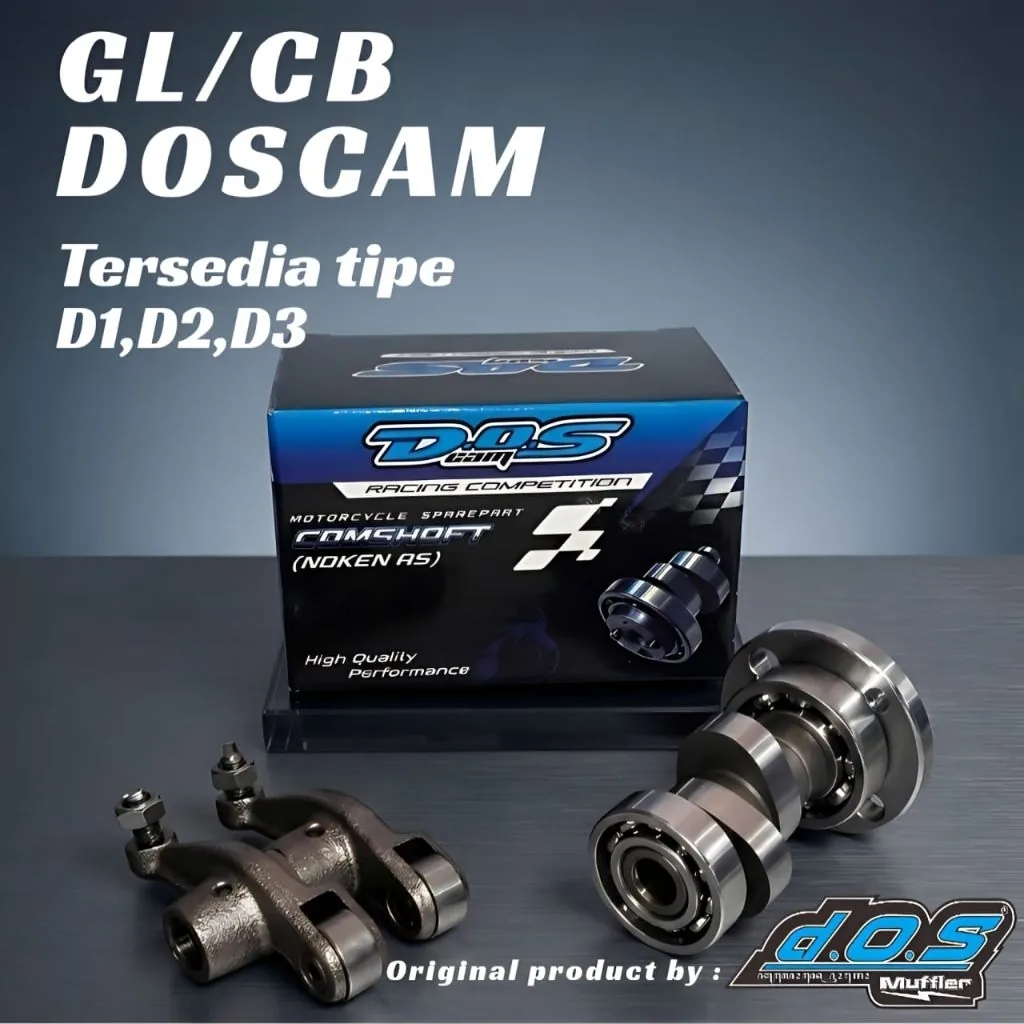 NOKEN AS GL/CB Harian/Touring kode D set RRA 17 pendek by D.O.S Muffler