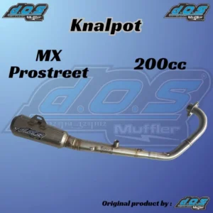 Knalpot D.O.S Muffler MX Prostreet 200cc