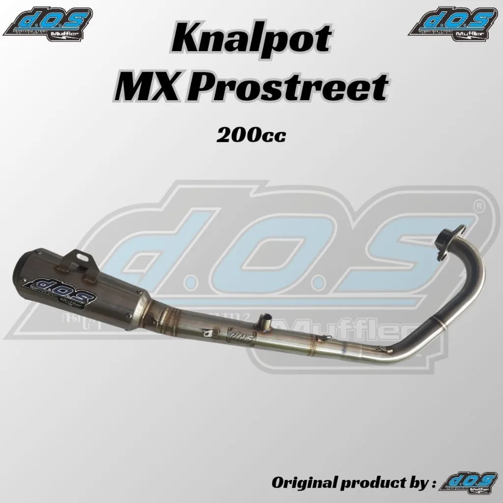 Knalpot D.O.S Muffler MX Prostreet 200cc